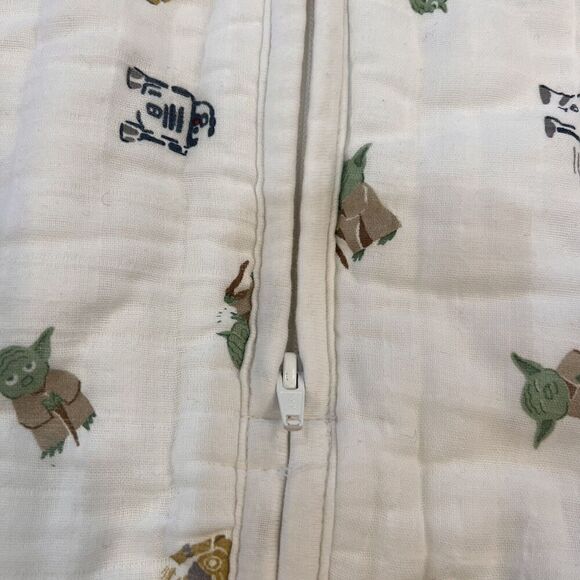 Pottery Barn Kids Star Wars Sleep Sack Muslin Wearable Blanket XLarge 34”x25.5” - Picture 6 of 6